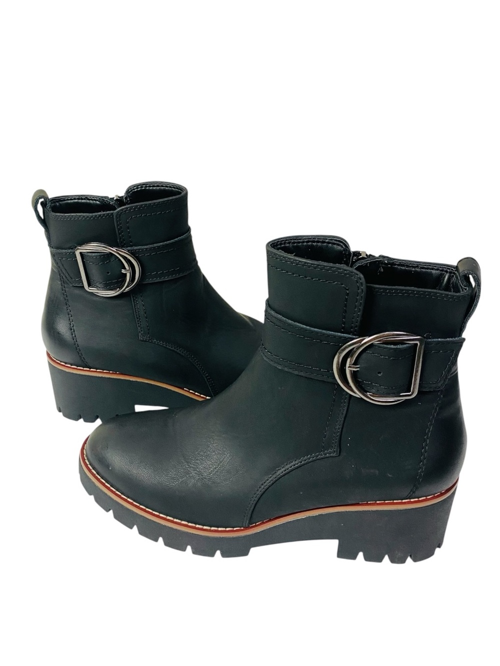 Blondo Dagger Waterproof Black Nubuck Leather Boots Size 9.5